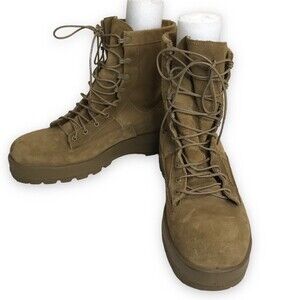 Altama Gore Tex Combat Boots Coyote Brown Army Jump Hiking Vibram Sole Size 12 R